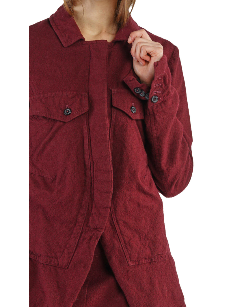 Rundholz - Bananenförmige wollmix-jacke mit teilungsnähten - 2241011105