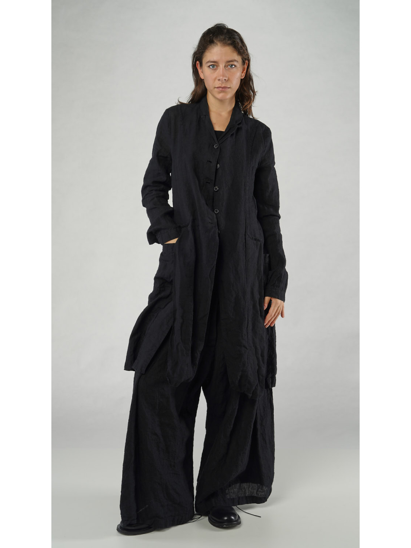 Rundholz - Taillierter leinen mantel - 1251021208