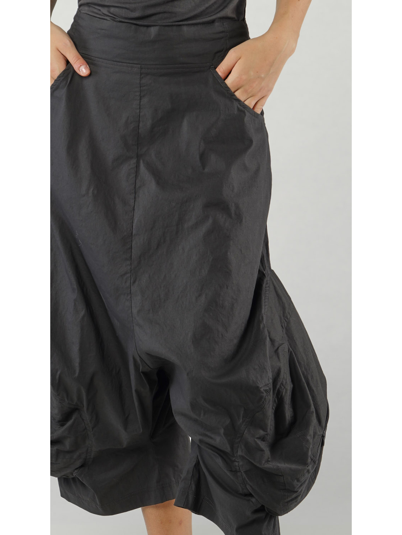 Rundholz - Wadenlange baumwoll stretch hose - 1251630104