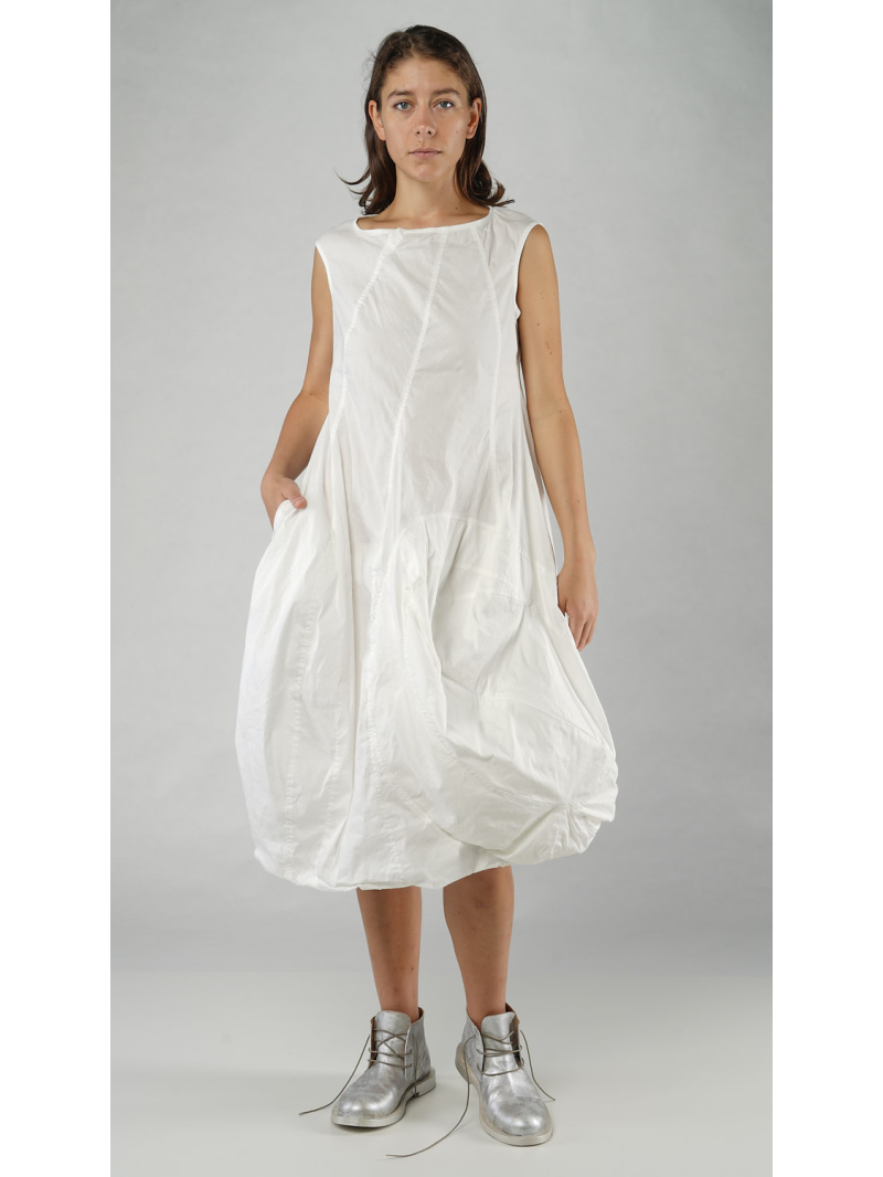 Rundholz - Ballonförmiges baumwoll stretch kleid - 1251630906