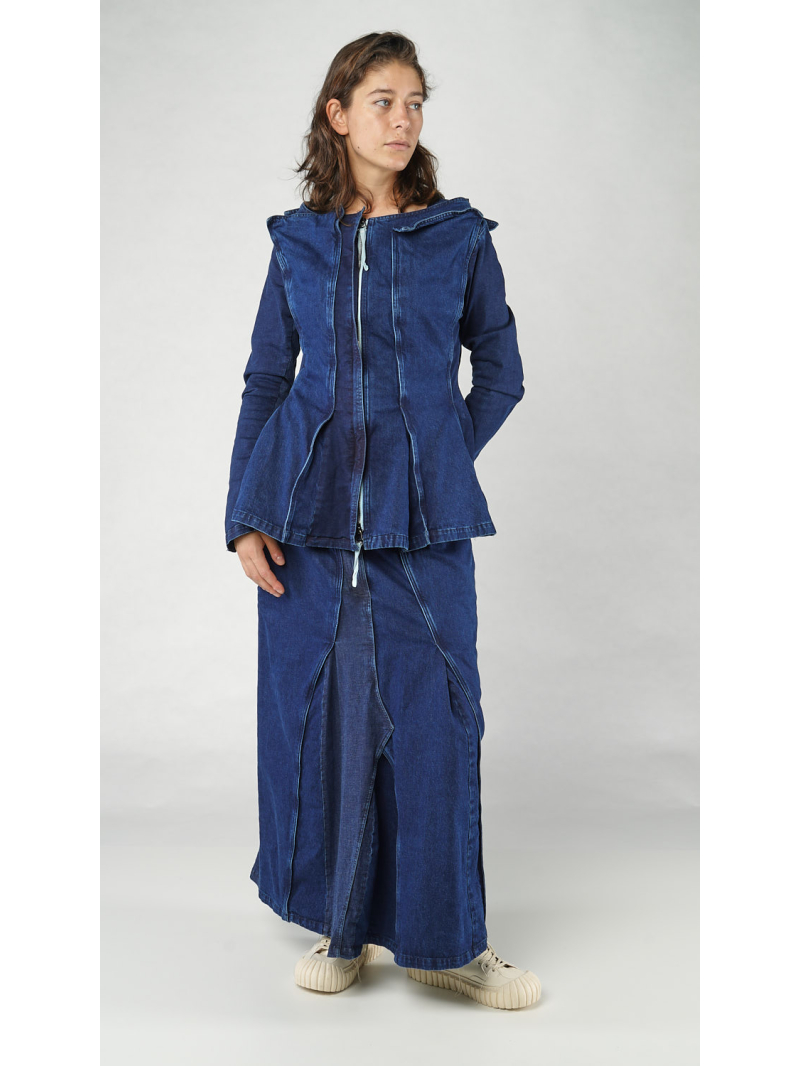 Rundholz DIP - Hüftlange denim jacke - 1252031103