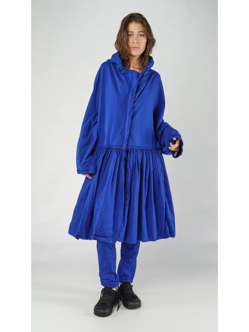 Bois rond DIP - Manteau thin french terry longueur genou - 1252281209