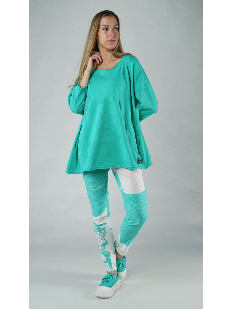 Rundholz Black Label - Ballonförmiges french terry t-shirt - 1253290524