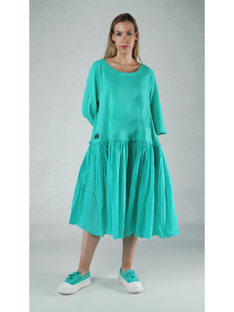 Rundholz Black Label - Flared french terry dress - 1253290930