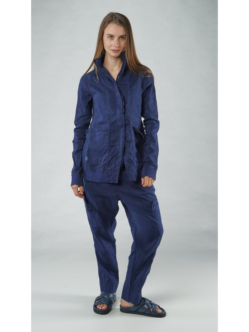 Rundholz Black Label - Fitted linen stretch jacket - 1253831103