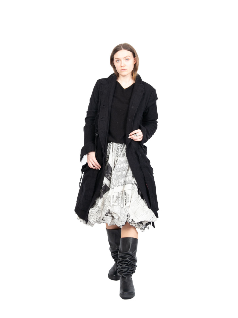 Rundholz DIP - Юбка-баллон с газетным принтом Moon Walk - 2242070306