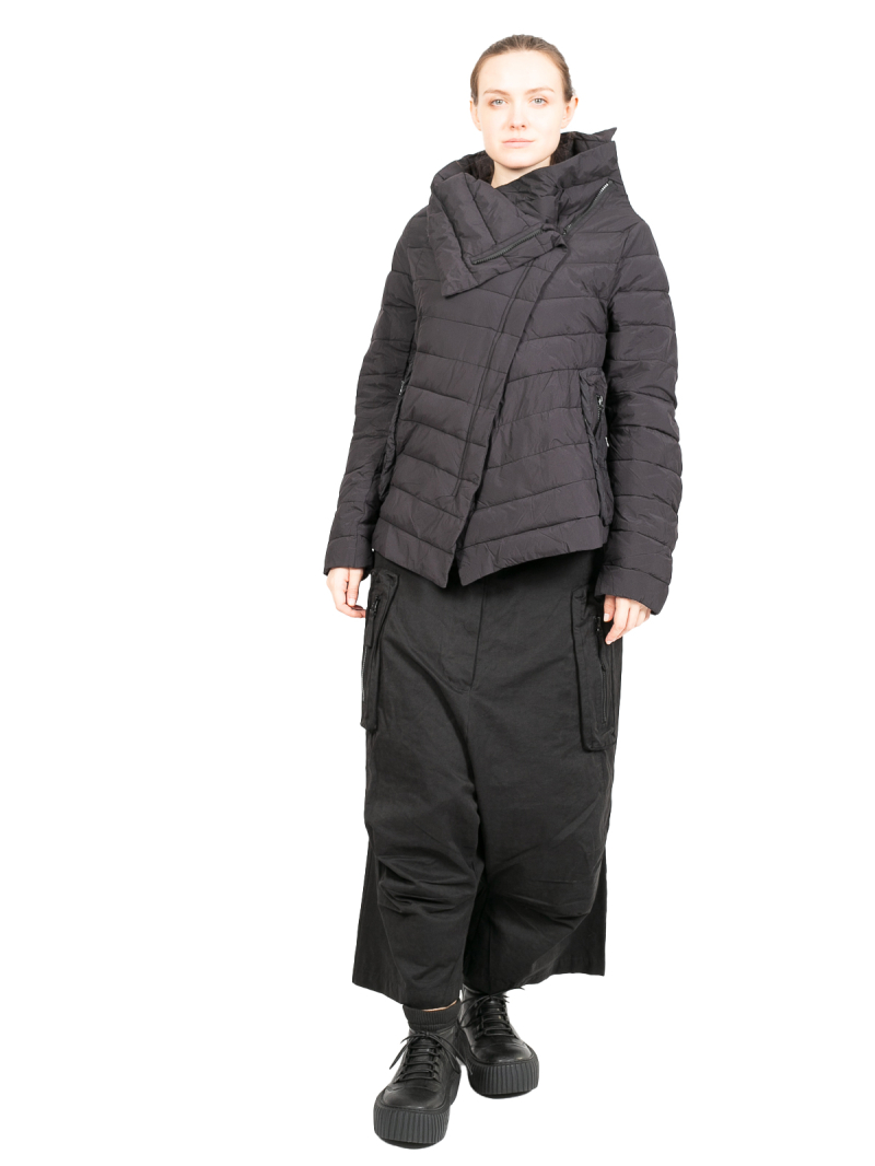 Rundholz Black Label - Приталенная куртка с высоким воротником Черный - 2243231109