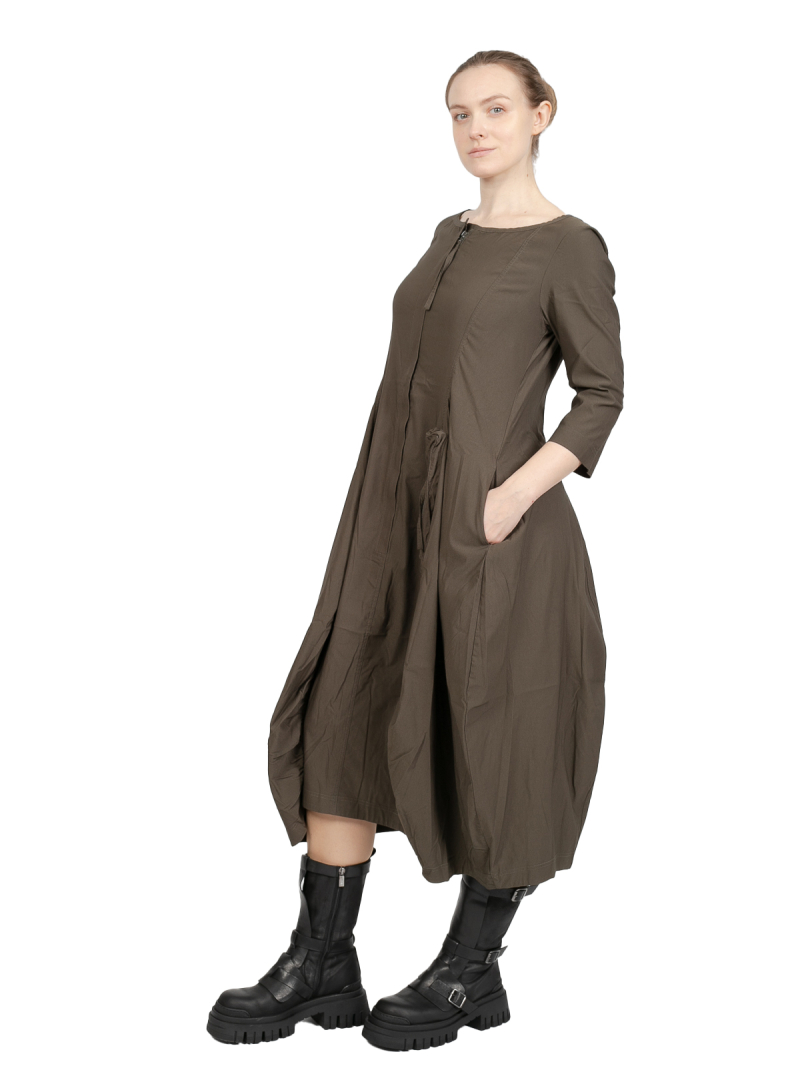 Rundholz Black Label - Balloon dress with gathers in the balloon shape Super Stretch Jungle - 2243220904