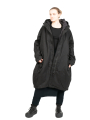 Rundholz Black Label - Mantel Parka mit Kapuze und integrierter Weste wattiert Black - 2243231202