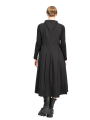 Rundholz Black Label - Kleid mit Falten und dekorativen Pattentaschen ärmellos Black - 2243300907
