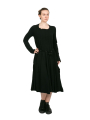Rundholz Black Label - Dress with decorative seams and offset hems black - 2243470904